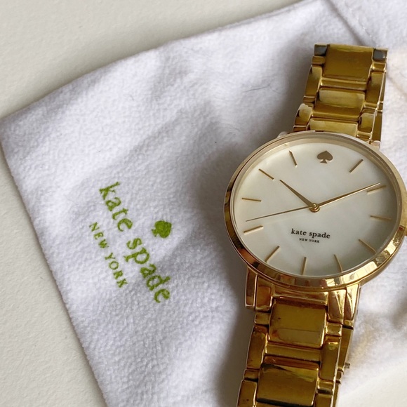 kate spade new york gold watch main image 4